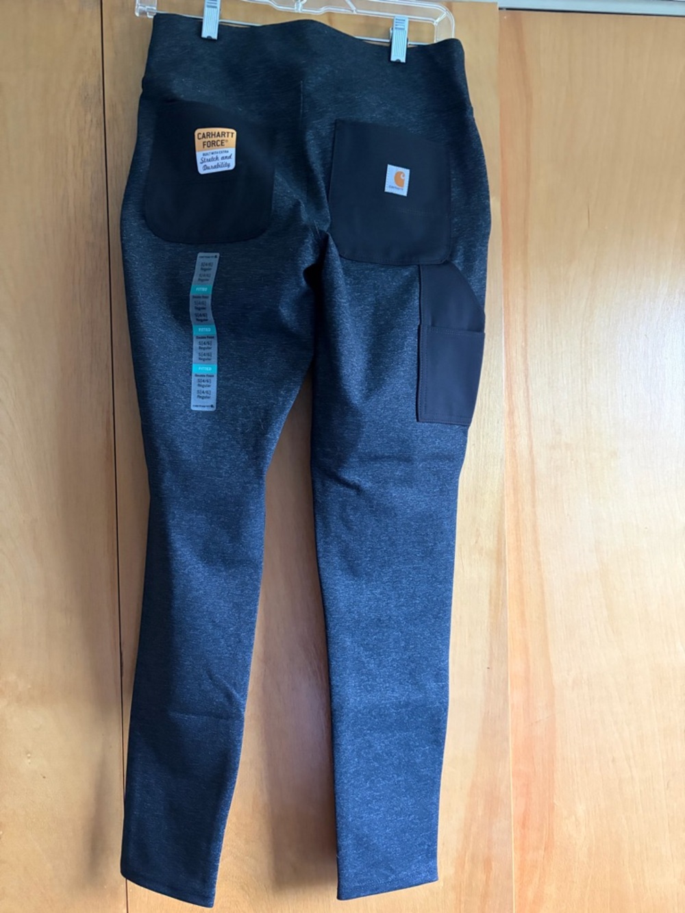 Carhartt women’s ' Black Heather Utility Jogger Bottoms